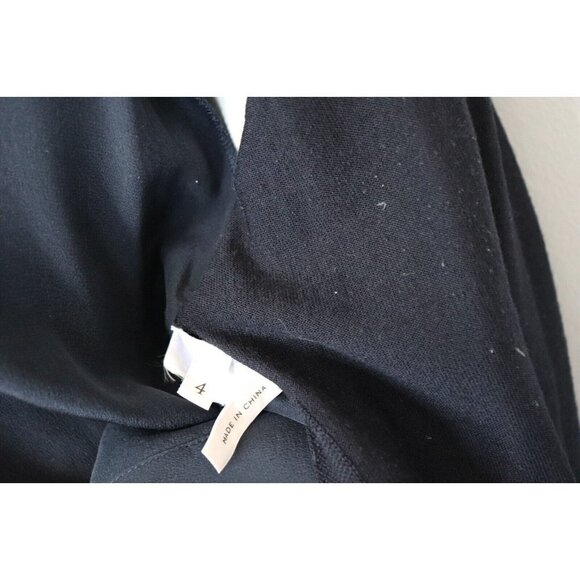 Dorothee Schumacher Women's US8 Large Blue Shell Knit Cardigan Sweater Silk Knit - Picture 3 of 5